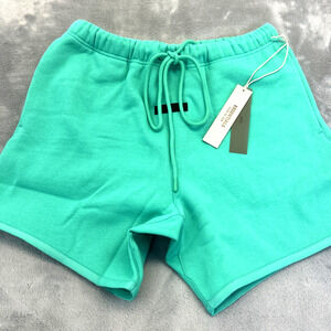 Fear of God Essentials FOG Sweat Shorts Mint Leaf M Unisex NWT